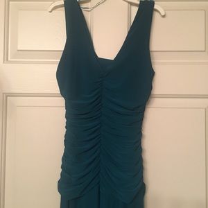 Turquoise dress